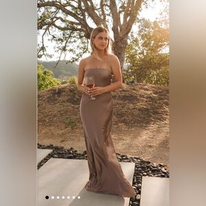 Show me your mumu-Taylor tube maxi dress